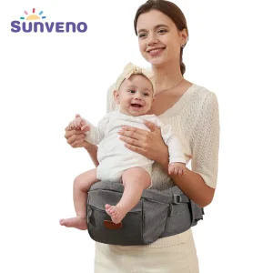 Ergonomic Baby Carrier with Hip Seat