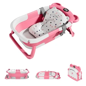Portable Travel Collapsible Baby Bathtub