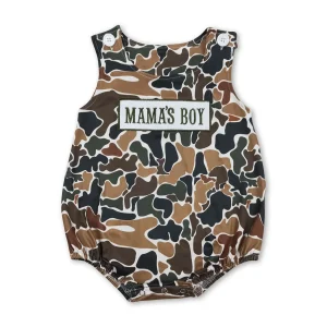Embroidered Camouflage Bubble