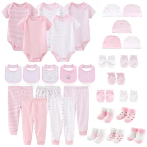 Unisex 30 Pcs Baby Boy Clothes Set