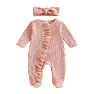 0-12M Newborn Baby Girl Sleeper