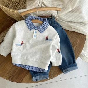 New Arrival Children Casual Tracksuit