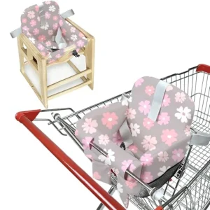 Padded Shopping Cart Cover for Baby and Toddler